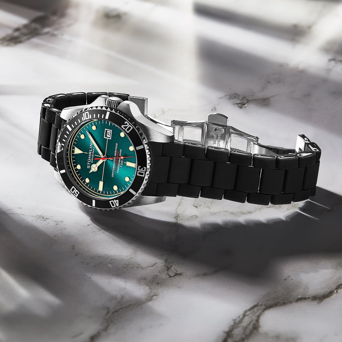 Stührling Datemaster Heritage 4087 Aquadiver 44mm