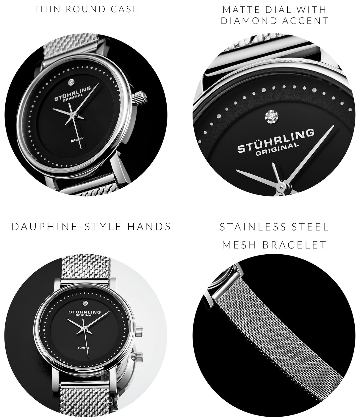 Stührling Lady Casatorra Elite 4005 Quartz 29mm Fashion