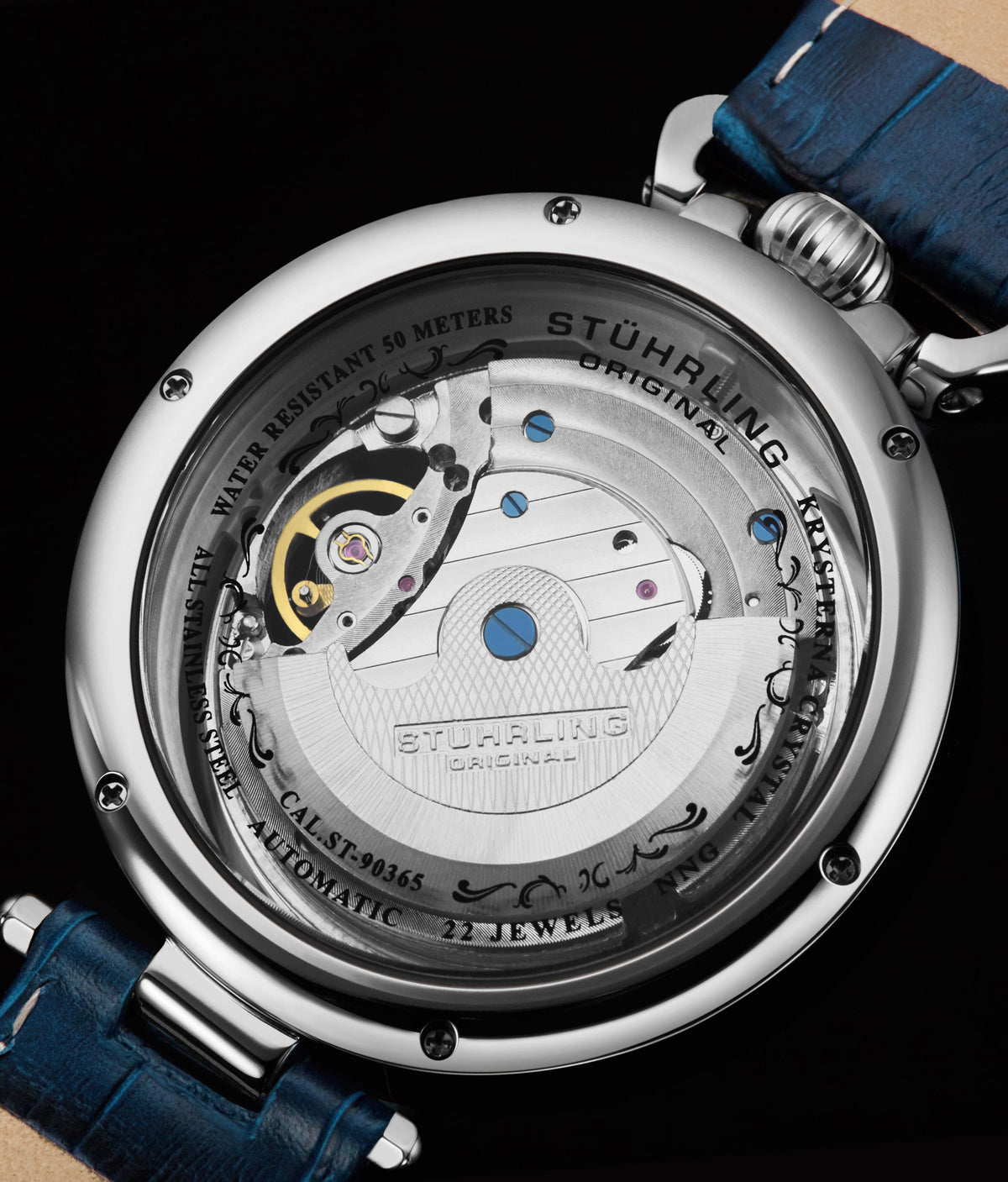 Modena 3954 Dual Time Automatique 46 mm Squelette