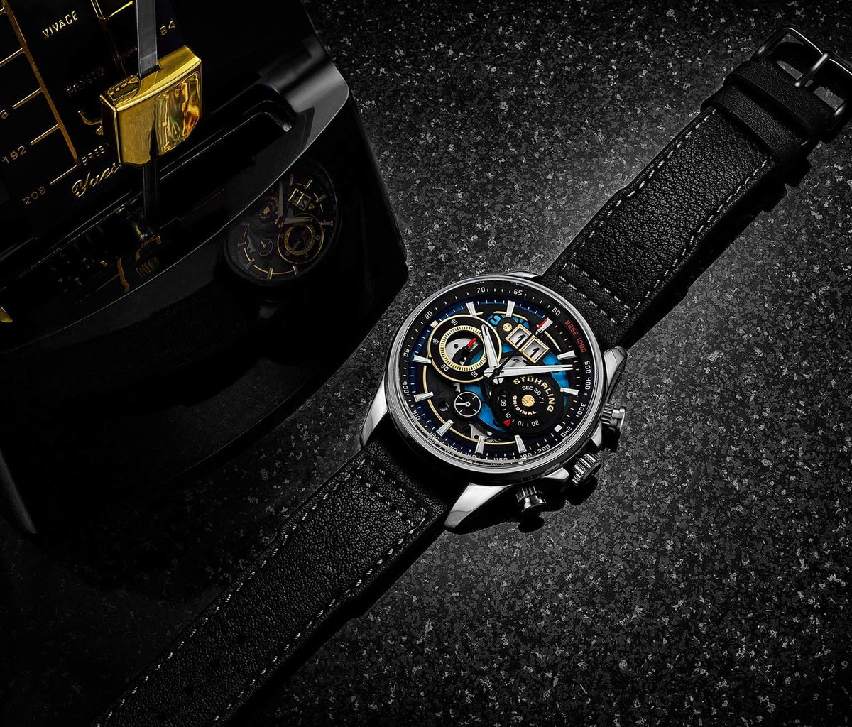 Ace Aviator Chronograph & Tachymeter 923 Quartz 45mm