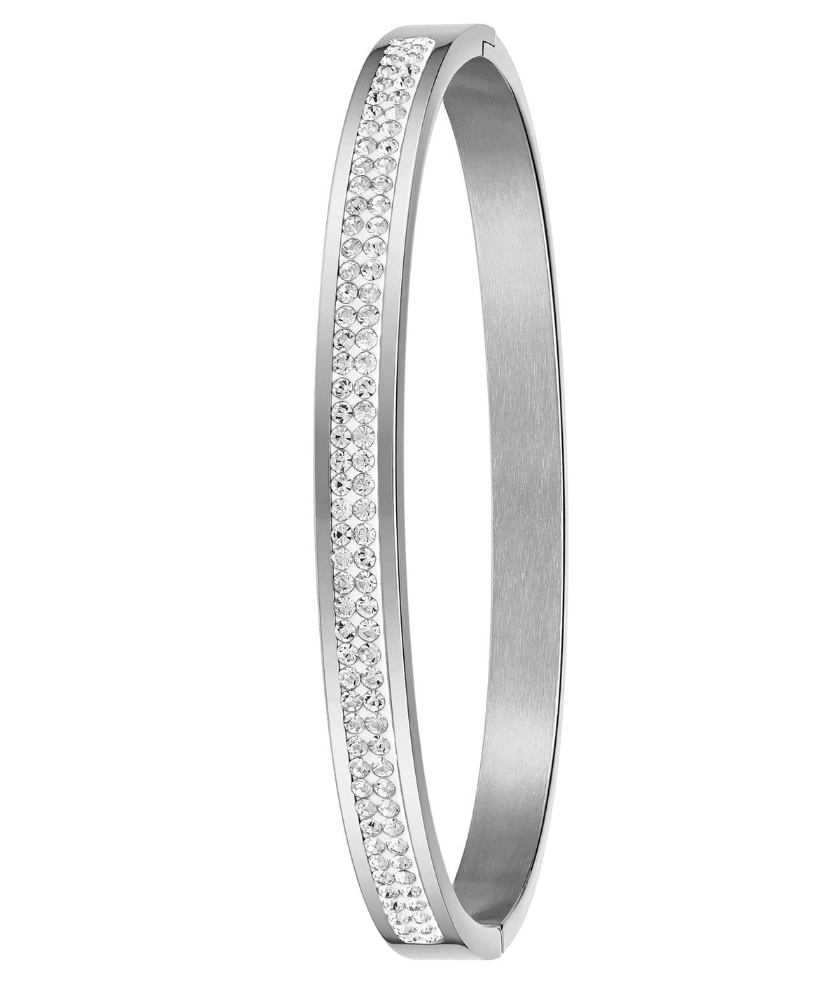 Winchester 3941.2 Automatic 38mm Skeleton with Sofia Frosted Bangle, Lily Polished Bangle and Studs