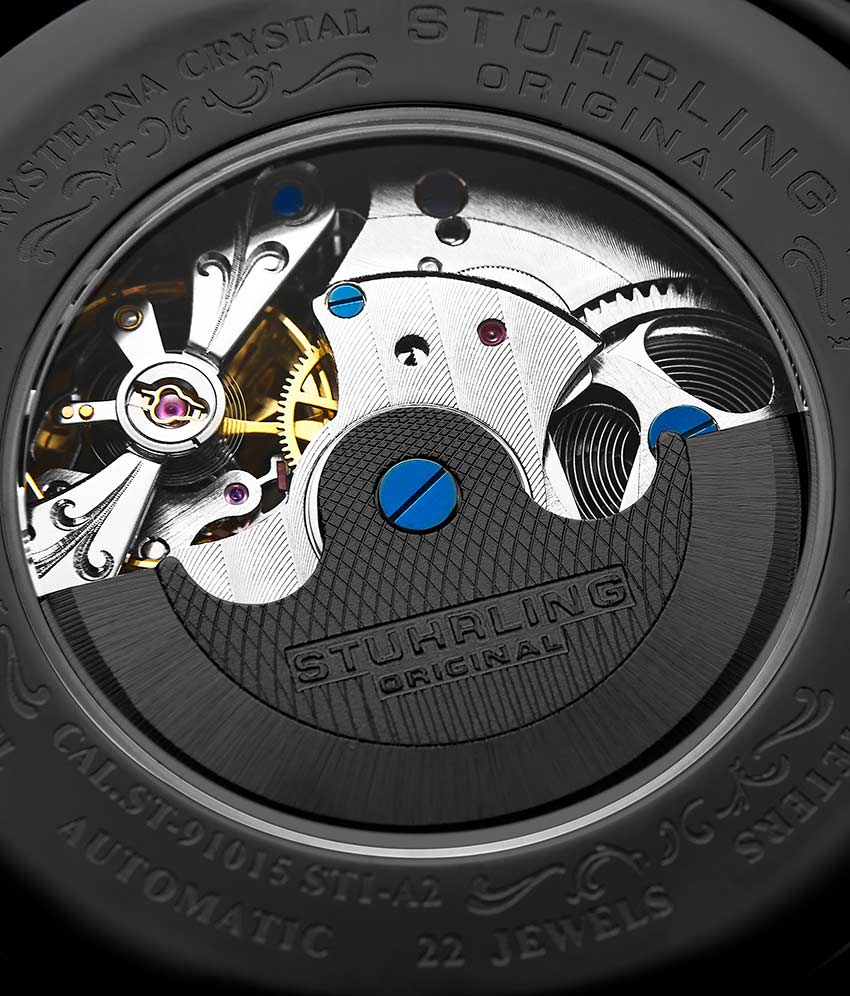 Silver Dial / Gun Metal Grey Case / Black Band