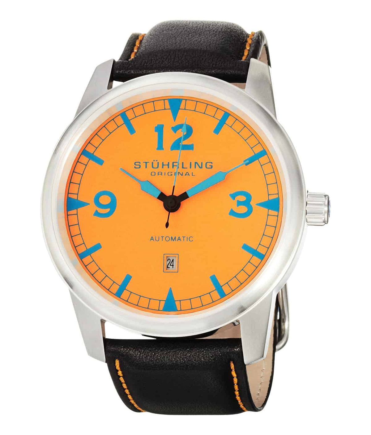 Orange/Silver/Black
