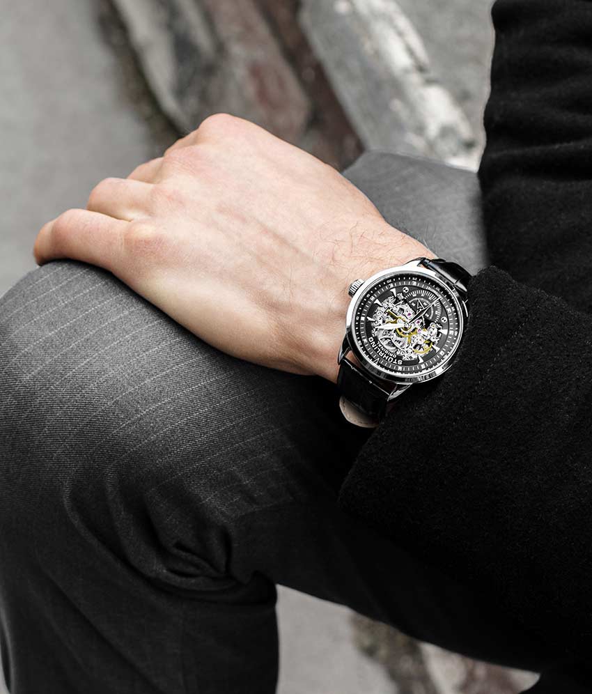 Black/Silver/Black