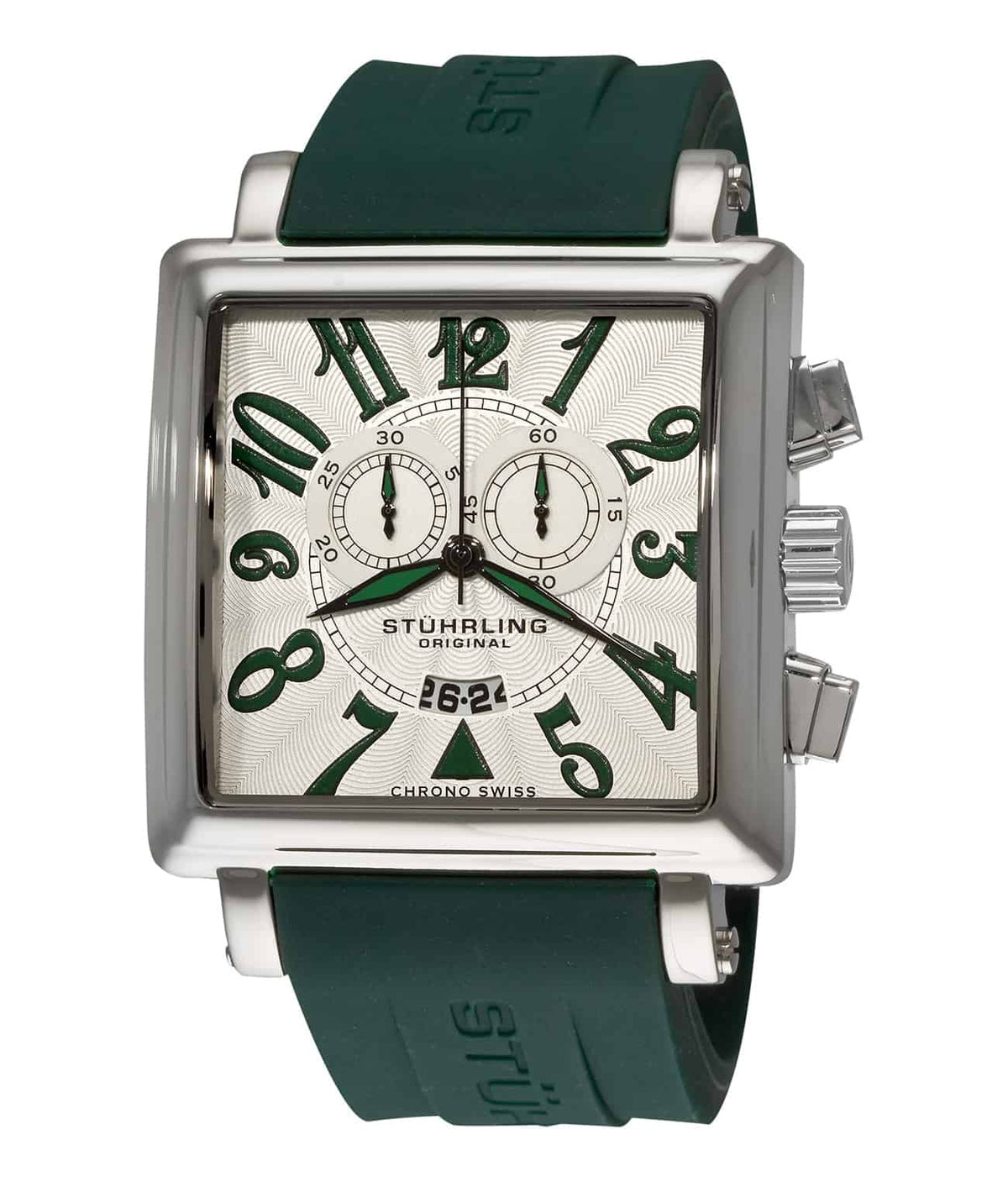 Ivory/Silver/Green