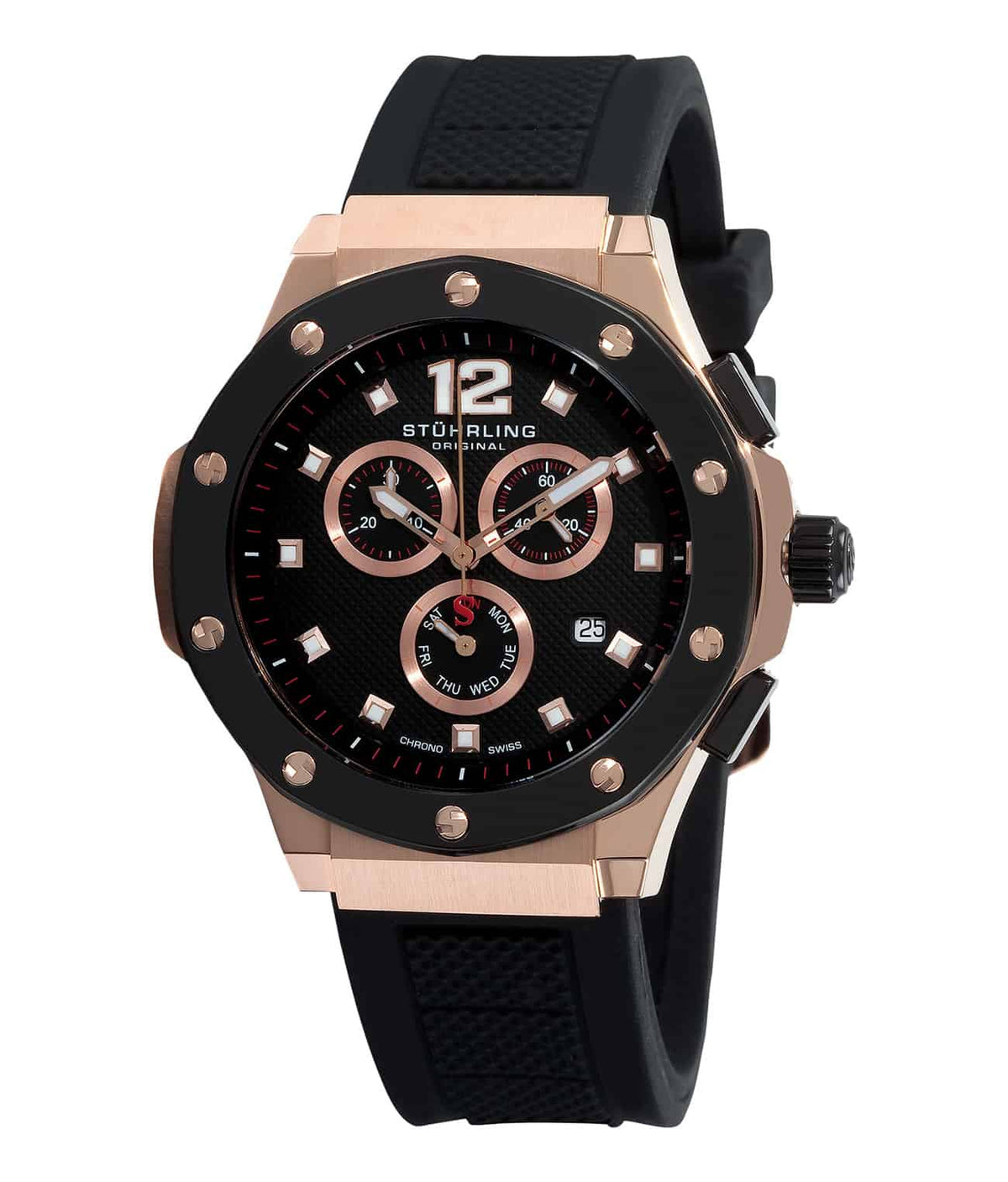 Black/Rose/Black