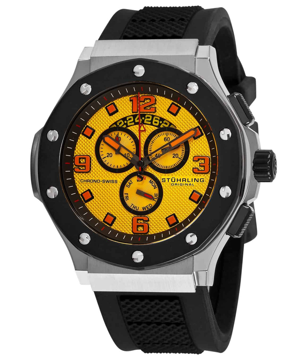 Yellow/Silver/Black