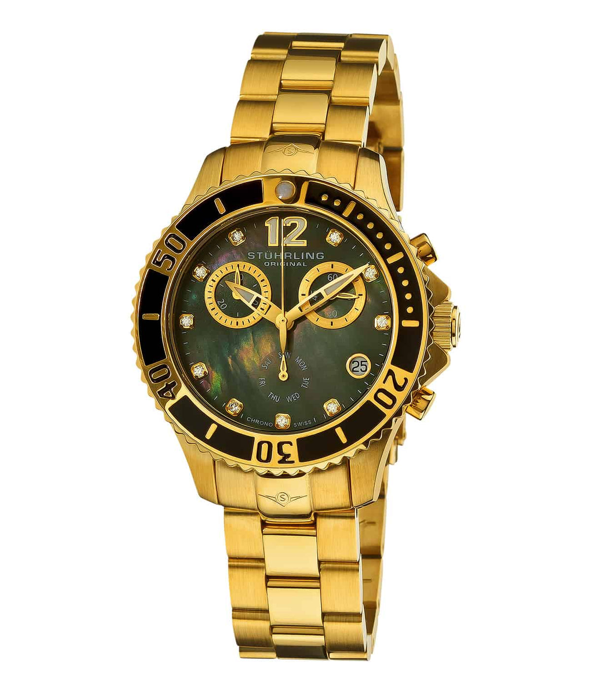 Black/Gold/Gold