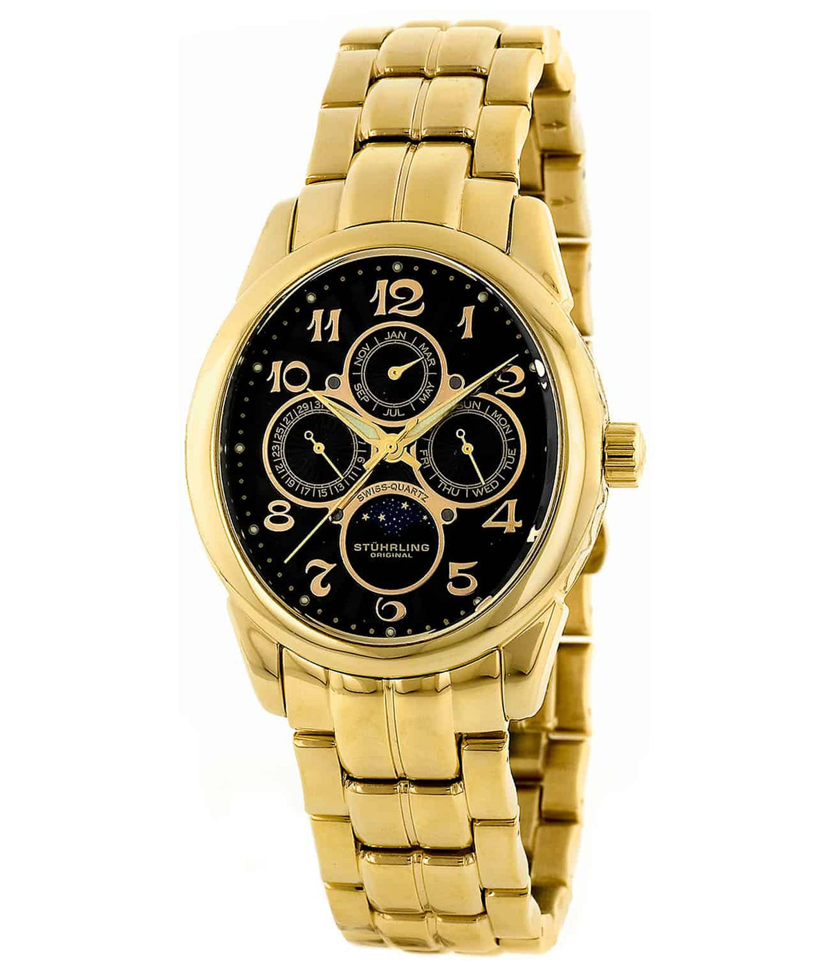 Black/Gold/Gold