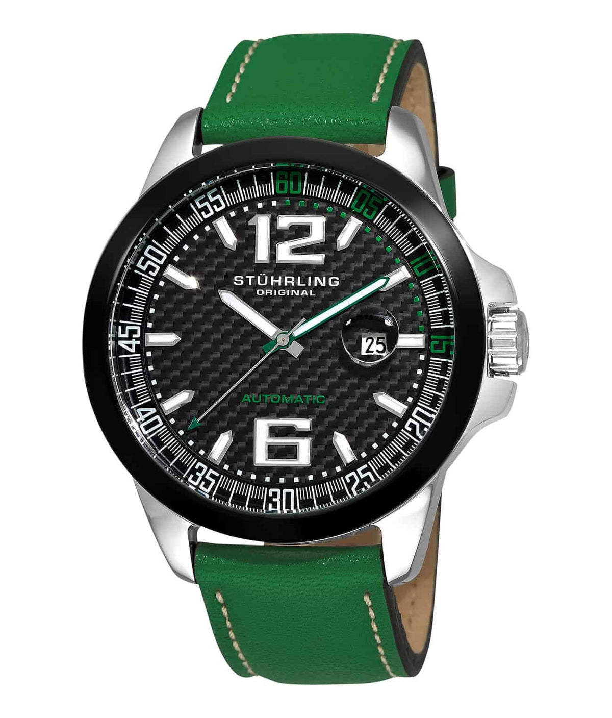 Black/Silver/Green