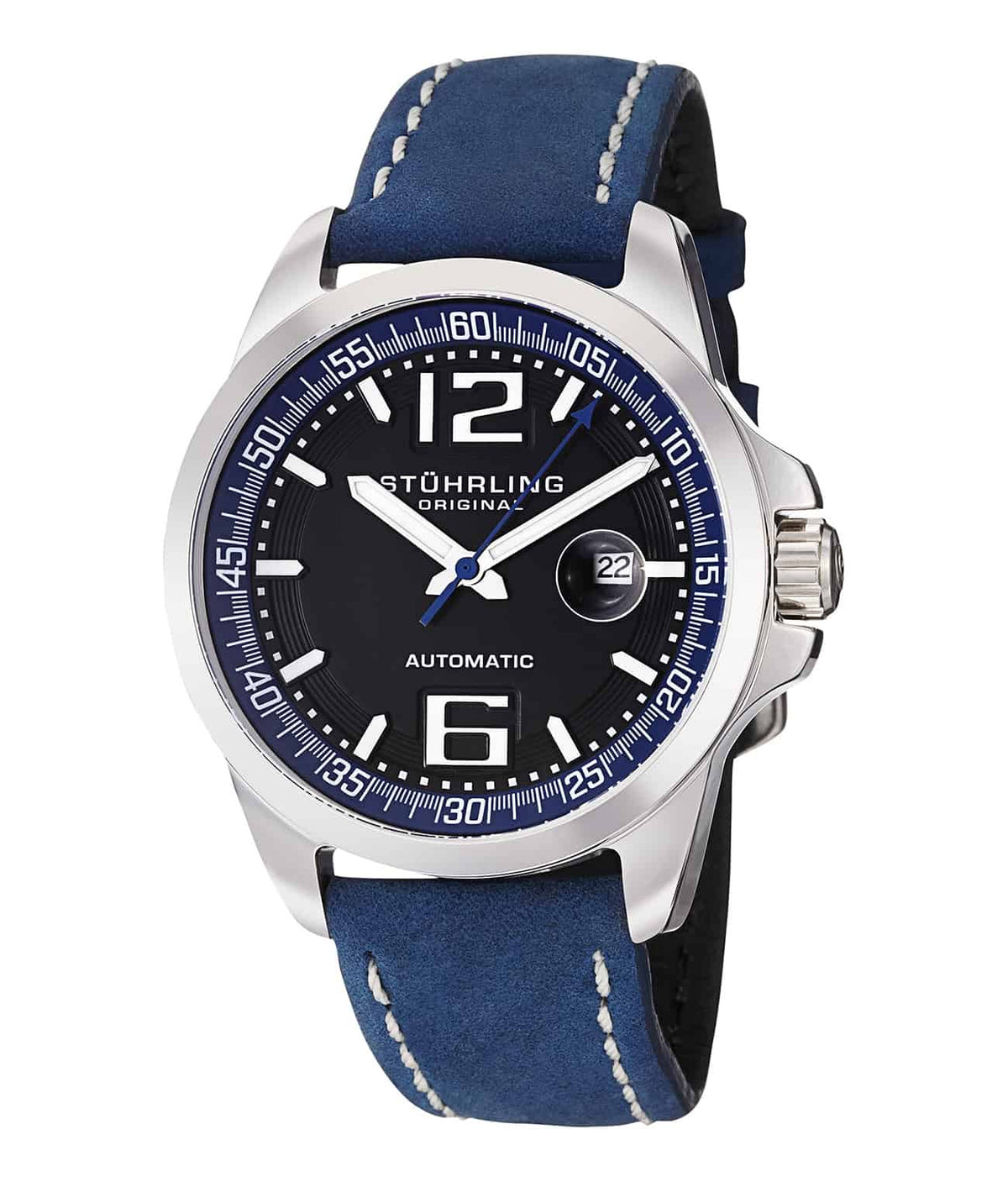 Black/Silver/Blue