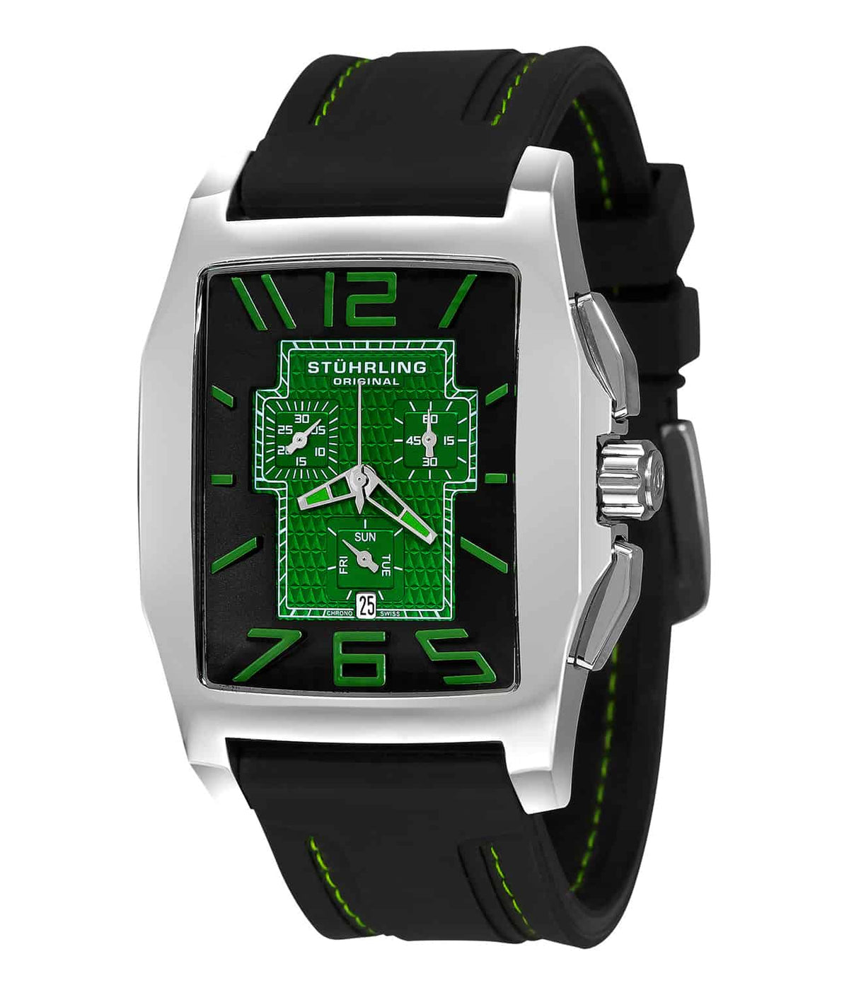 Green/Silver/Black