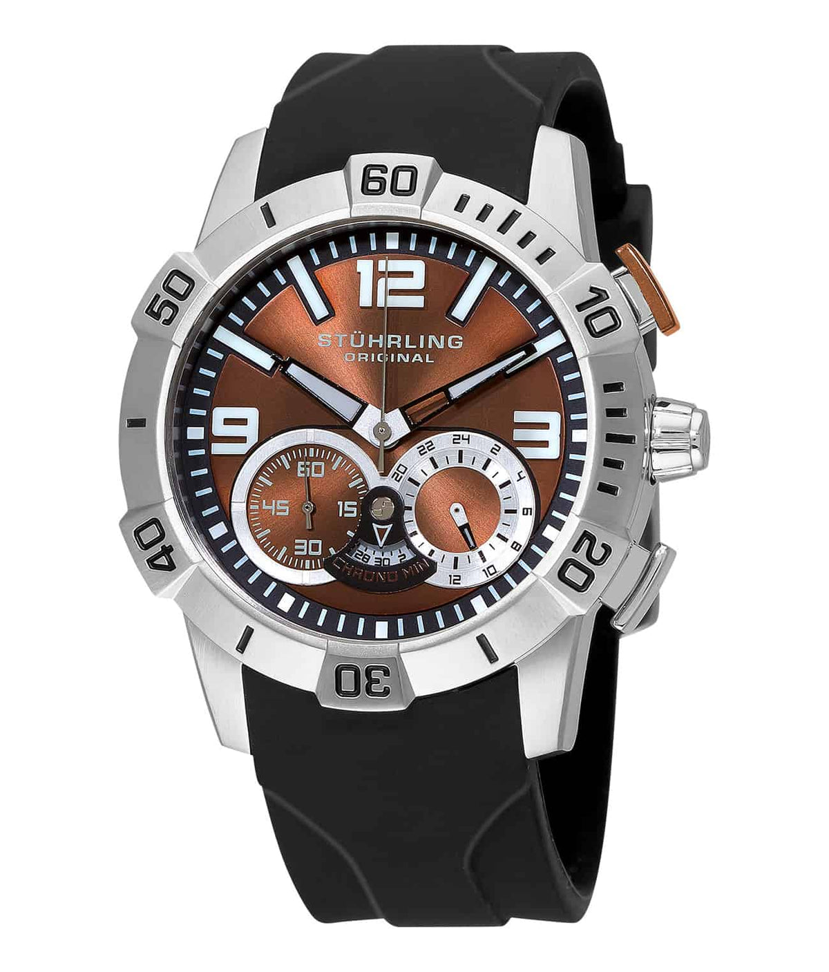 Brown/Silver/Black
