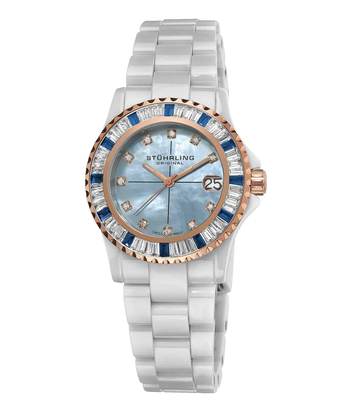 Blue/White/White
