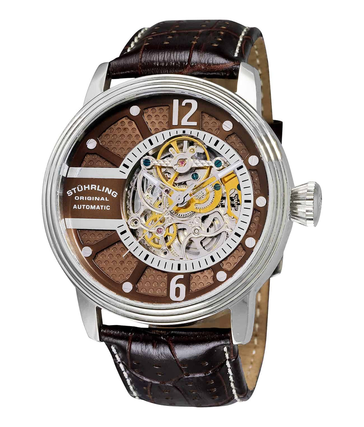 Brown/Silver/Brown