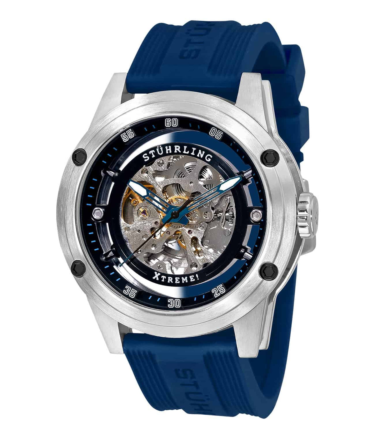 Black/Silver/Blue