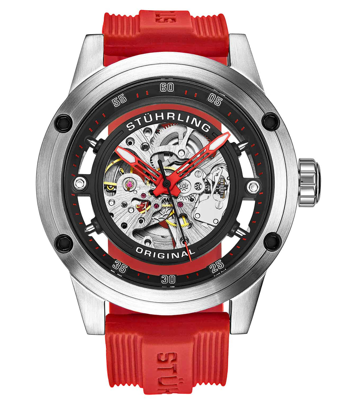 Black/Silver/Red
