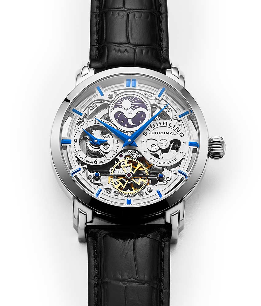 Silver Dial / Silver Case / Black Band
