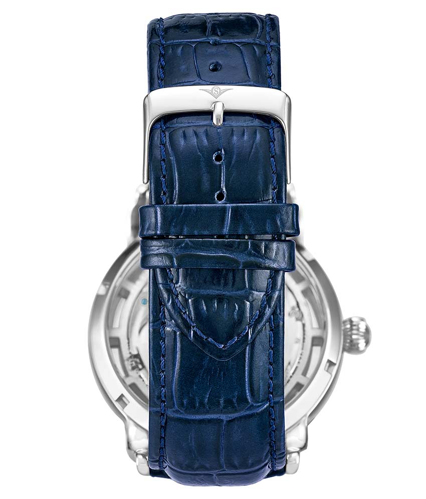 Blue Dial / Silver Case / Blue Band