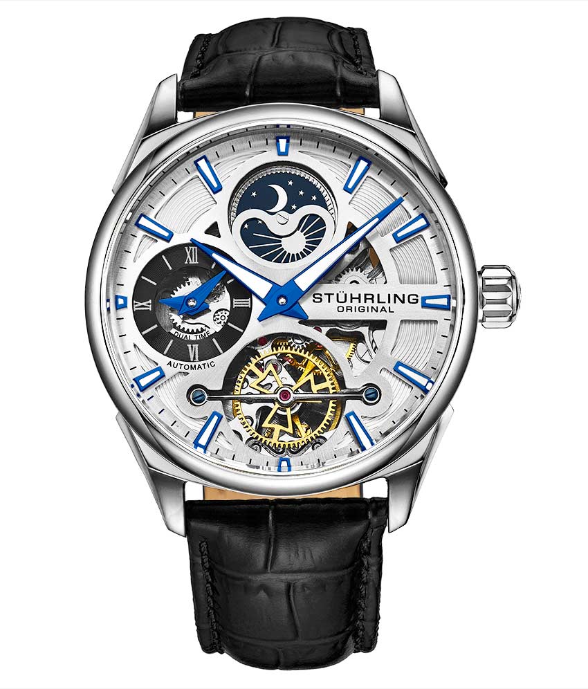 Silver Dial / Silver Case / Black Band