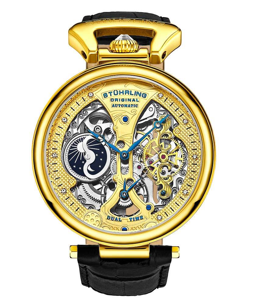 Gold Dial / Gold Case / Black Band