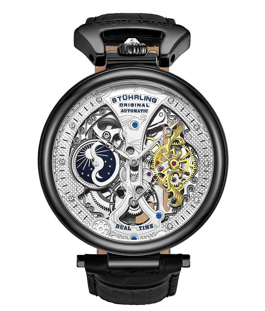 Silver Dial / Black Case / Black Band