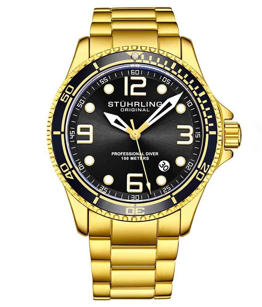 Black/Gold/Gold
