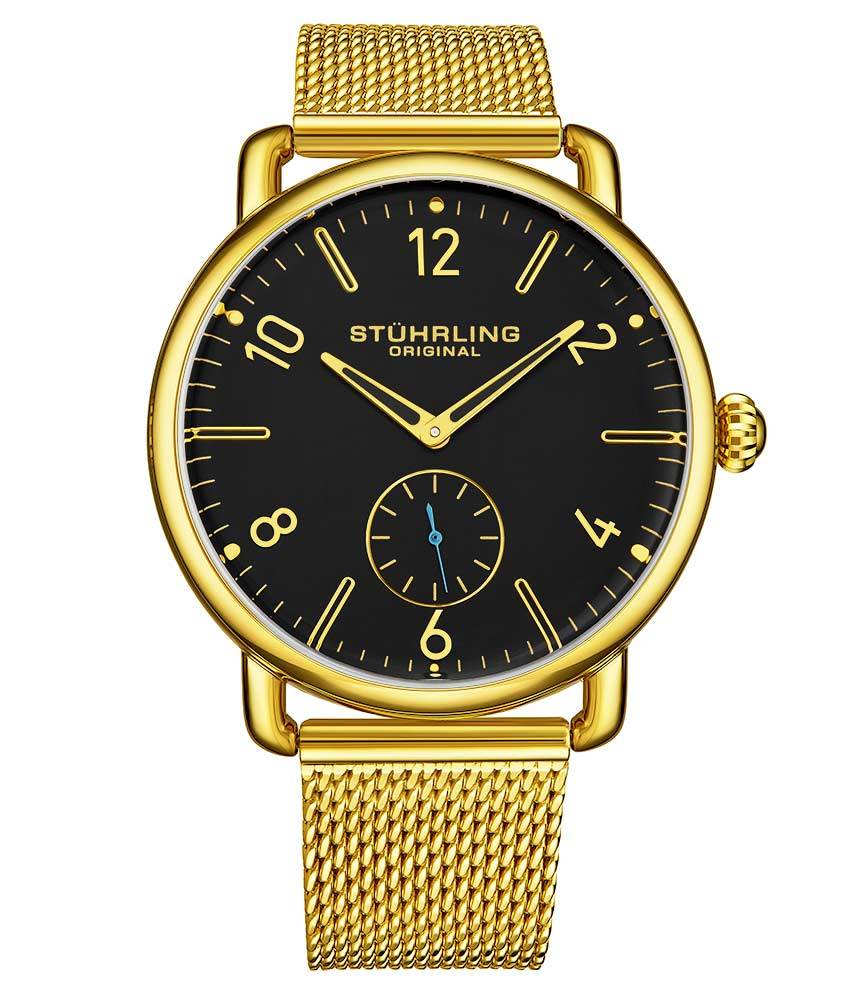 Black Dial / Gold Case / Gold Band