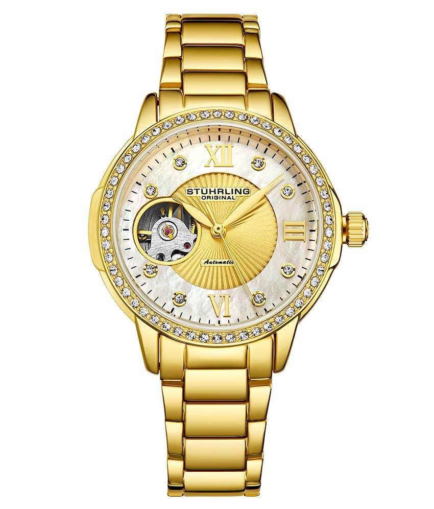 Silver Dial / Gold Case / Gold Band