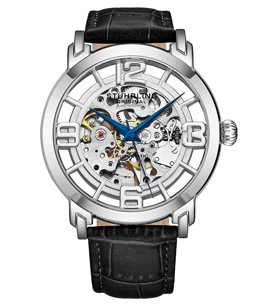 Silver Dial / Silver Case / Black Band