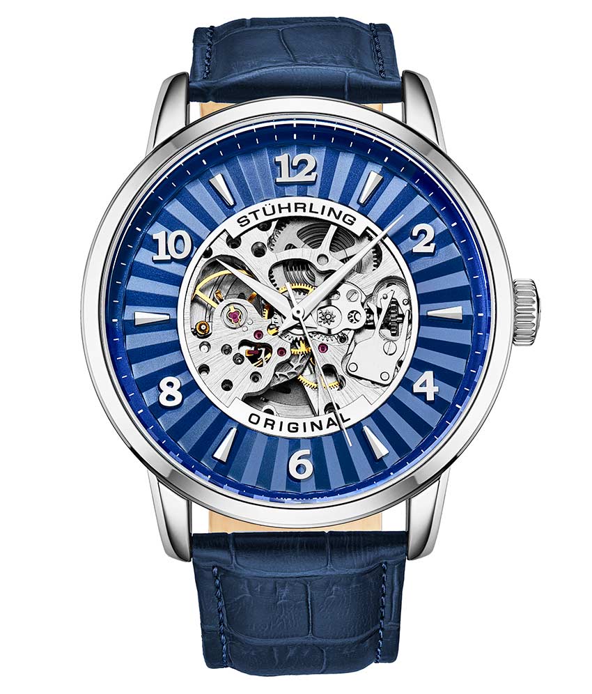 Blue Dial / Silver Case / Blue Band