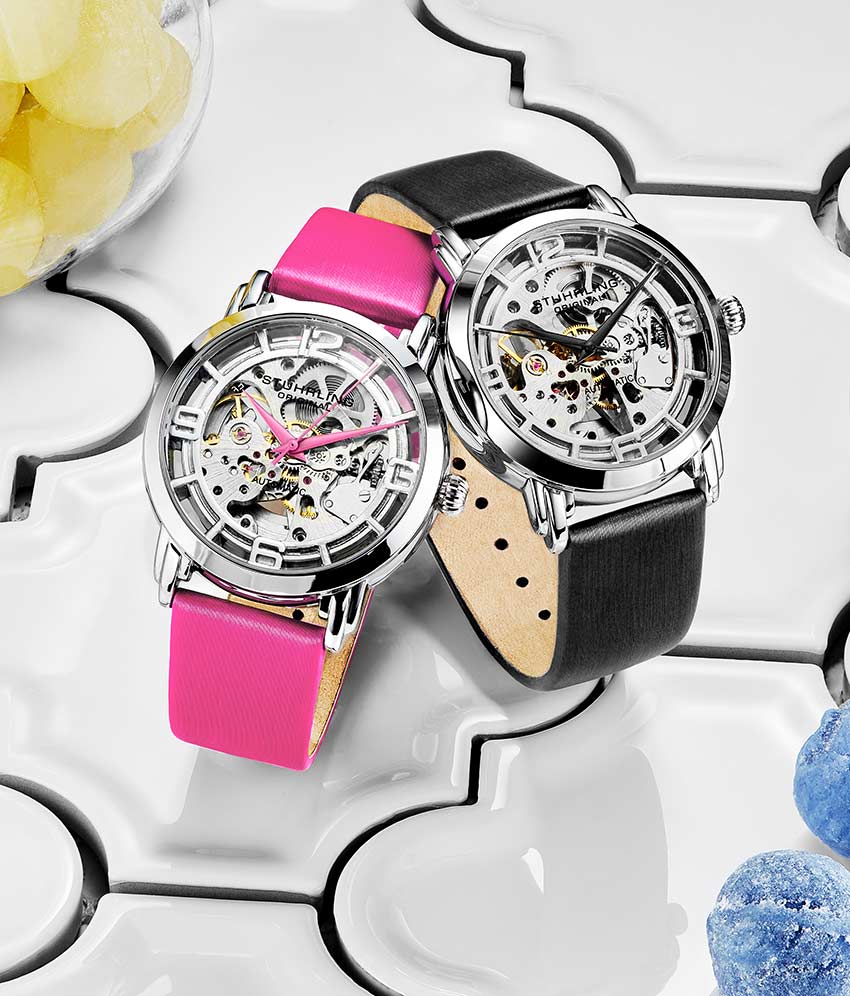 Silver Dial / Silver Case / Black Band