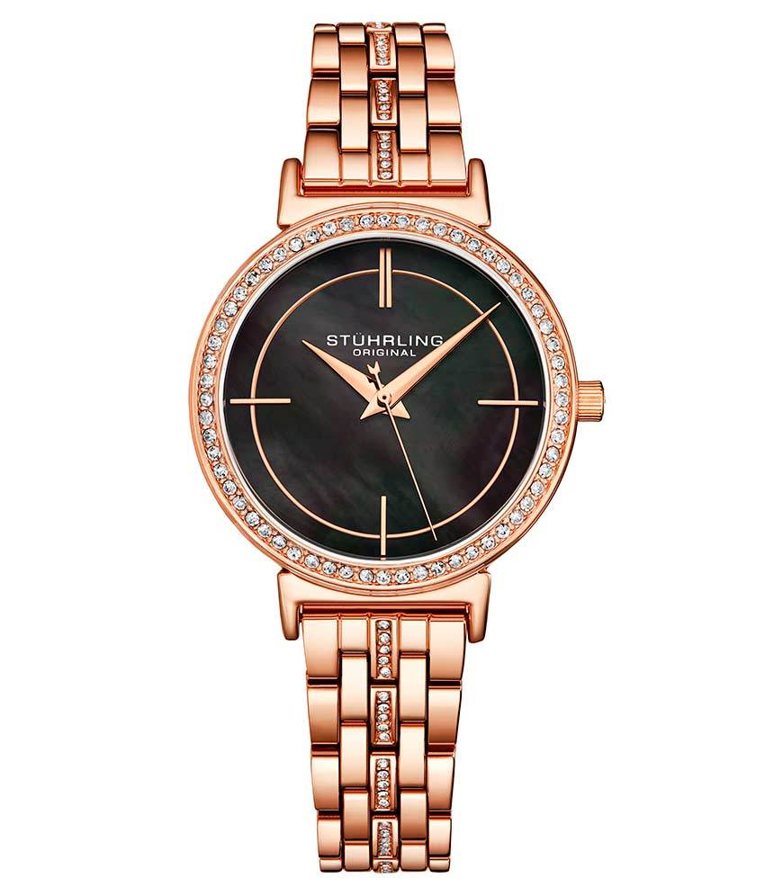 Black Dial / Rose Case / Rose Band