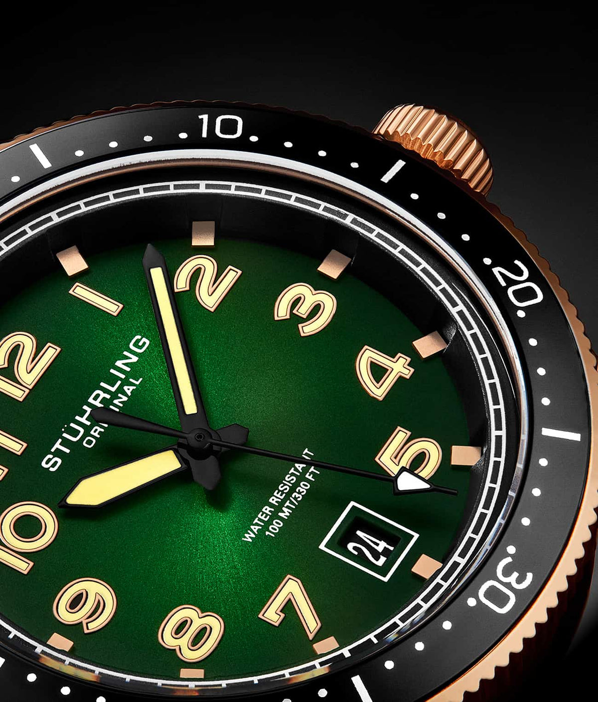 Green/Rose/Green