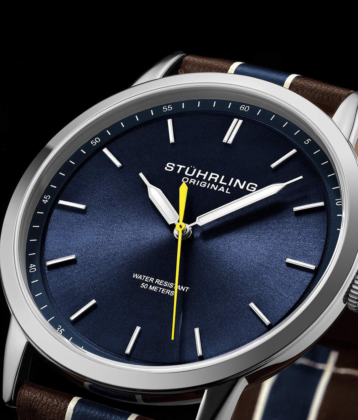 Blue Dial / Silver Case /  Band