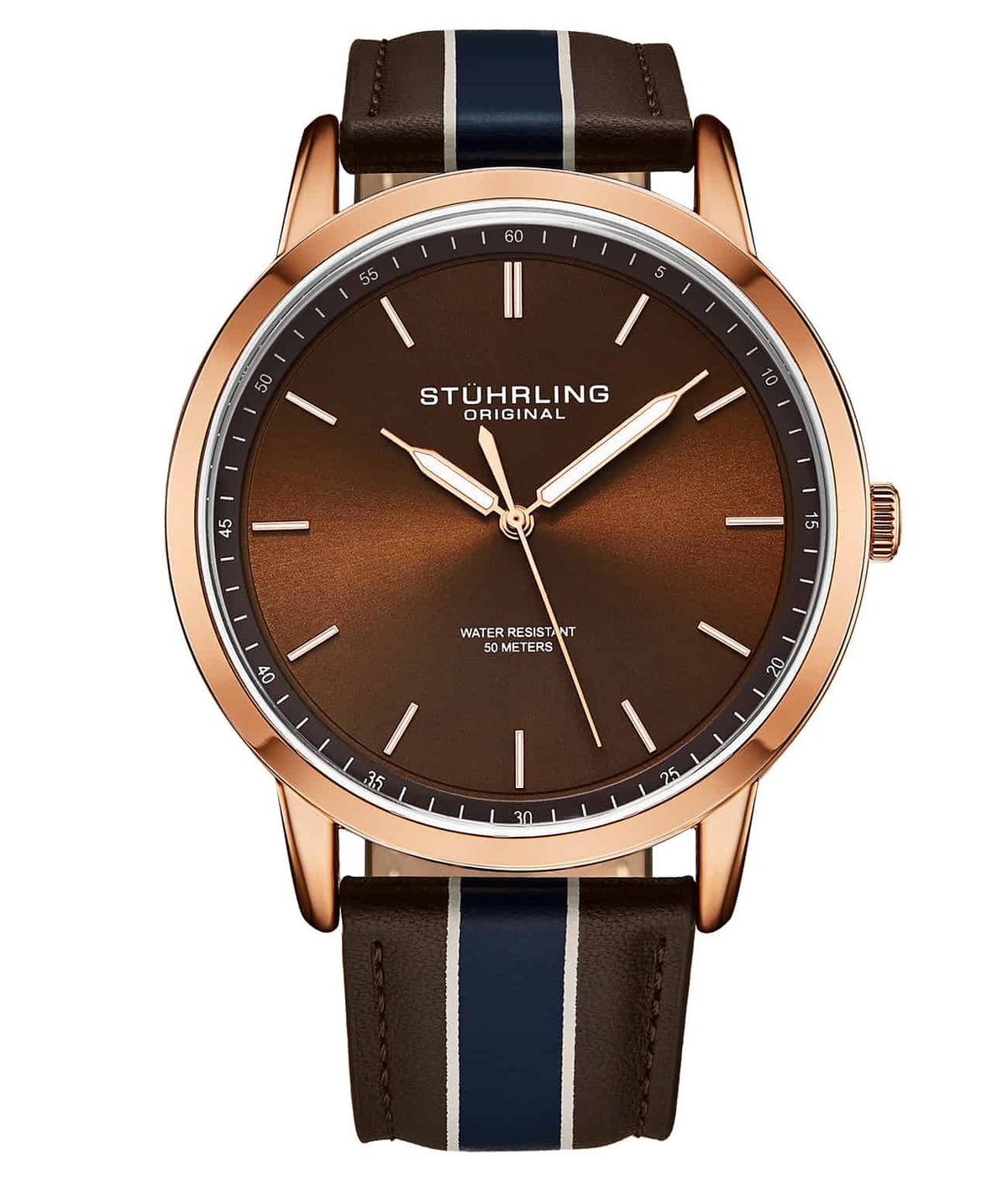 Brown Dial / Rose Case /  Band