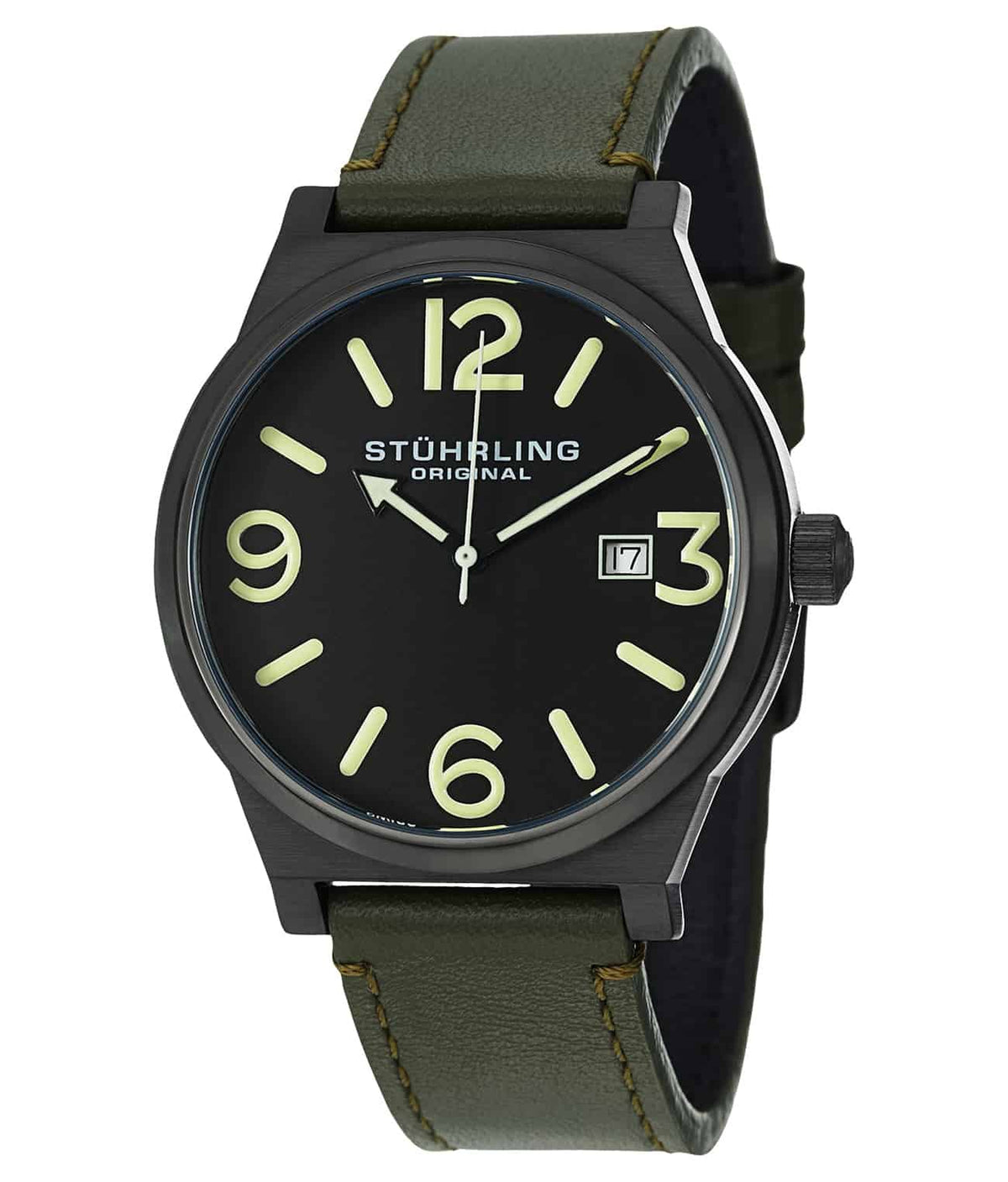 Black/Black PVD/Green