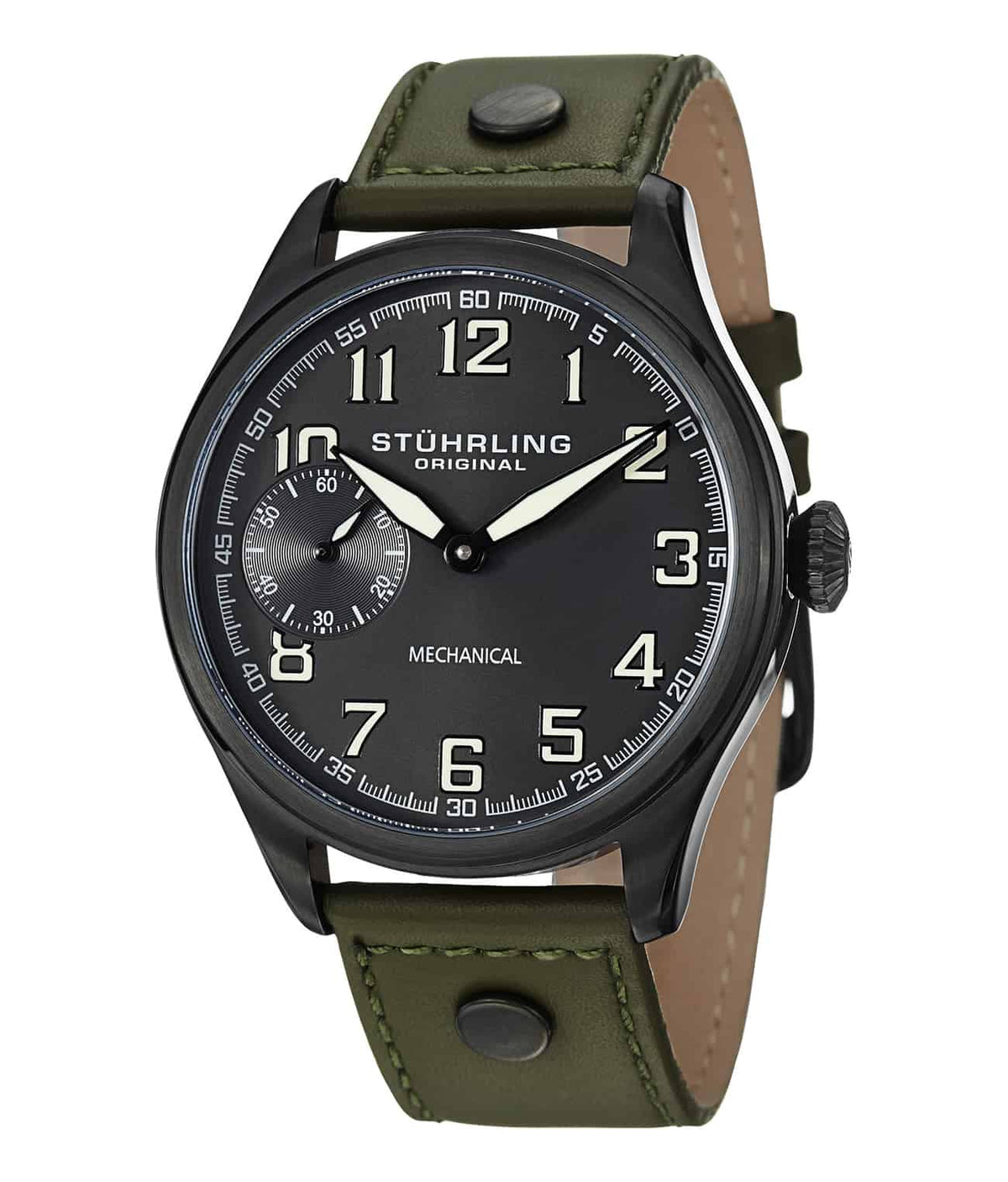 Black/Black PVD/Green