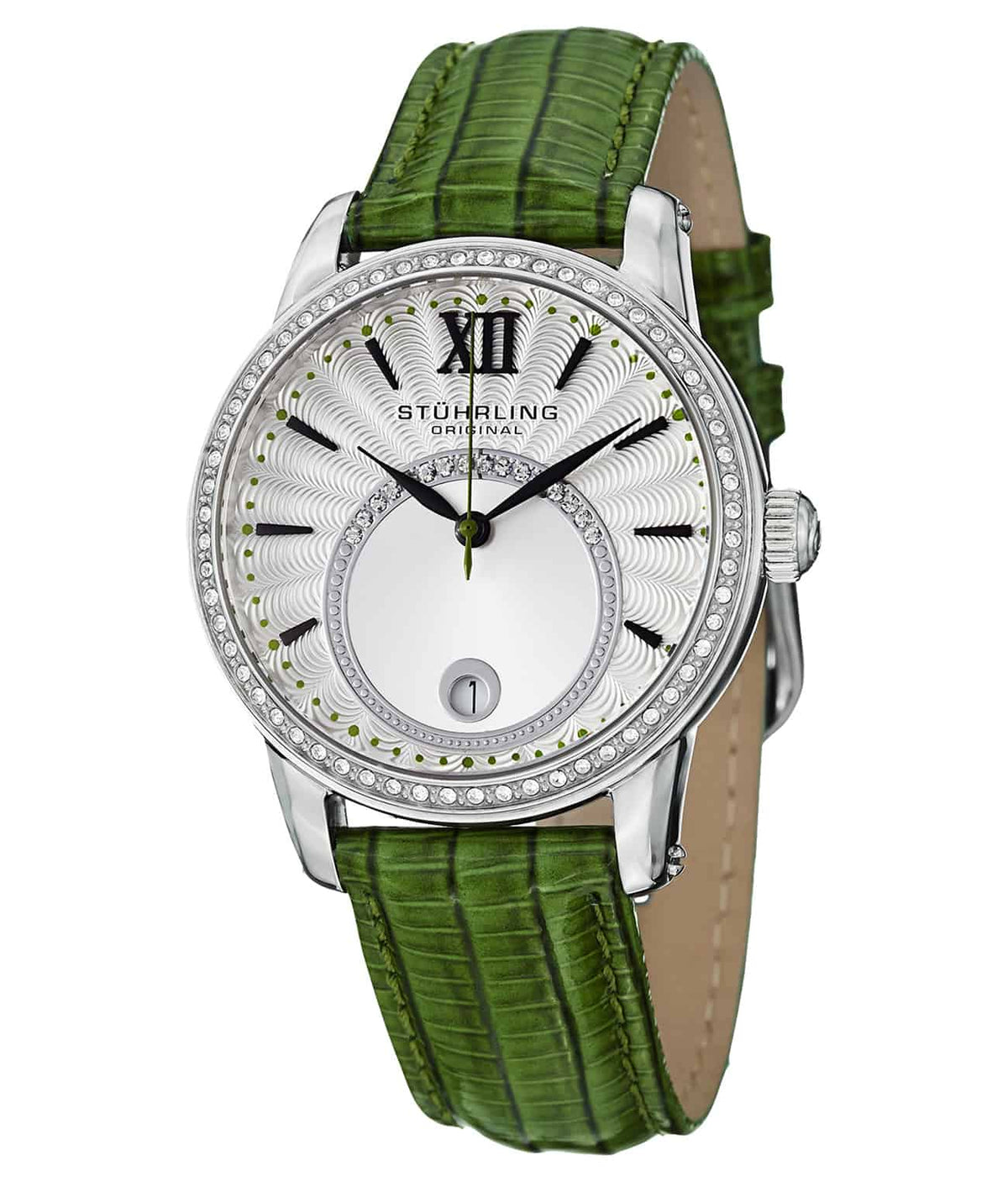 Silver/Silver/Green