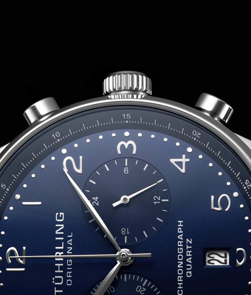 Blue Dial / Silver Case / Blue Band